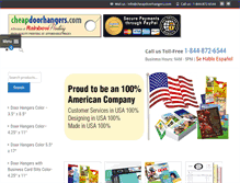 Tablet Screenshot of cheapdoorhangers.com